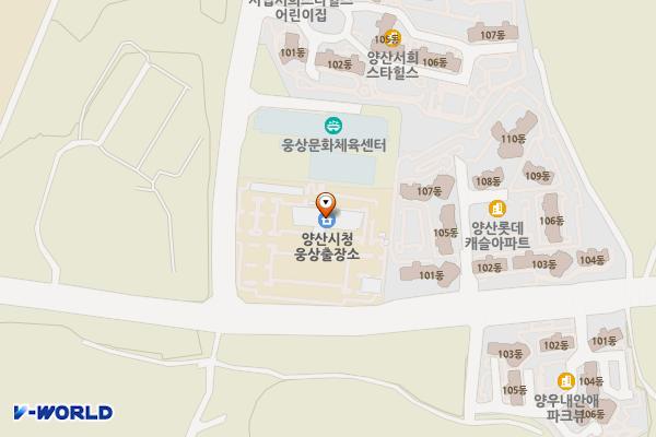웅상출장소 위치 지도 — 경상남도 양산시 진등길 40