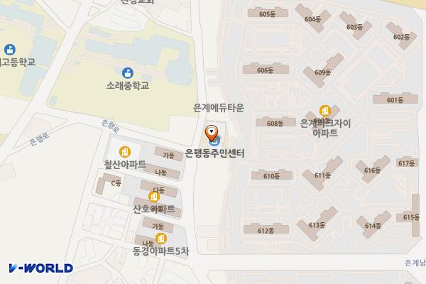은행동행정복지센터 위치 지도 — 경기도 시흥시 수인로3247번길 25