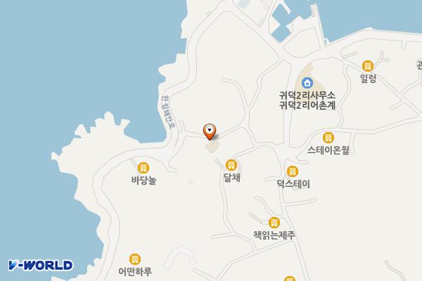 마이온홈 귀덕 위치 지도 — 제주특별자치도 제주시 한림읍 진질길 33