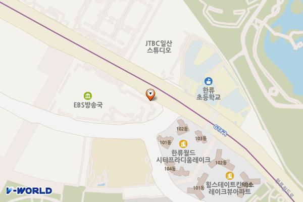 남정프라자 위치 지도 — 경기도 고양시 일산동구 무궁화로 18