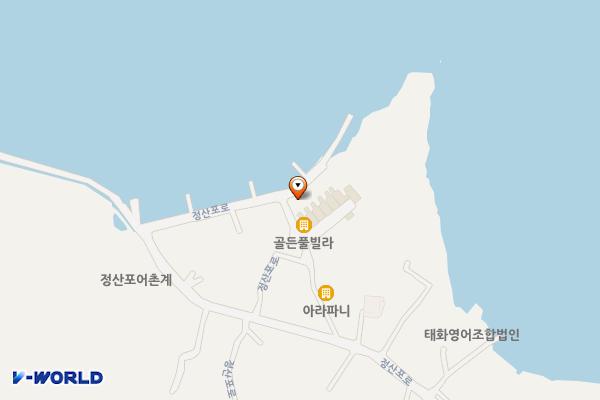 골든풀빌라 위치 지도 — 충청남도 태안군 근흥면 정산포로 262-30