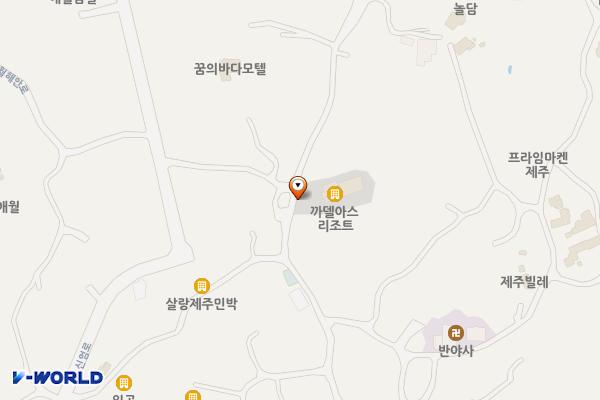 러블리하우스 위치 지도 — 제주특별자치도 제주시 애월읍 신엄9길 50
