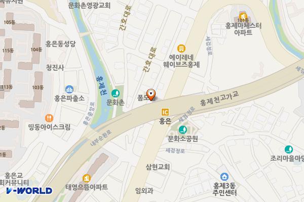 홍제3동 제1공영 위치 지도 — 서울특별시 서대문구 홍제3동 278-41