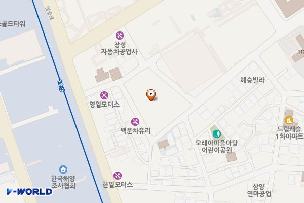 비젼파크지식산업센터 위치 지도 — 서울특별시 금천구 가산로7길 100