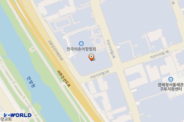가산한화비즈메트로2차 위치 지도 — 서울특별시 금천구 가산디지털2로 43-14