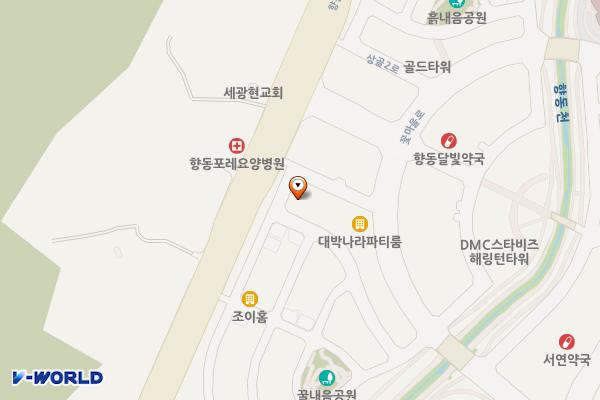 청우프라자 위치 지도 — 경기도 고양시 덕양구 꽃내음1길 21