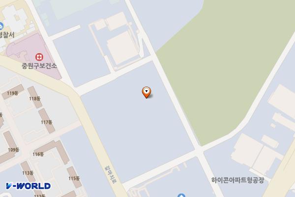 중앙인더스피아3 위치 지도 — 경기도 성남시 중원구 사기막골로105번길 27
