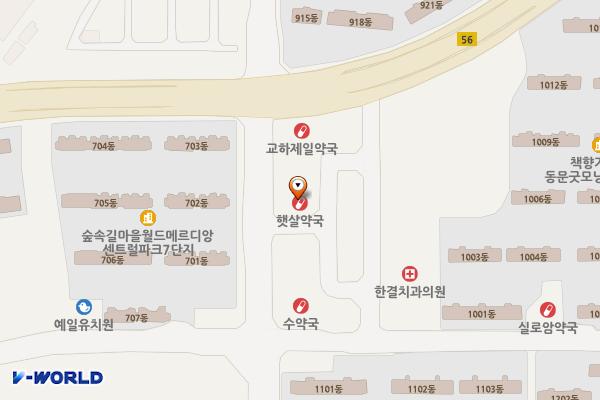 스타프라자 위치 지도 — 경기도 파주시 청석로 266