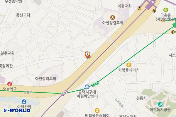 북아현가구단지 공영 위치 지도 — 서울특별시 서대문구 북아현동 915