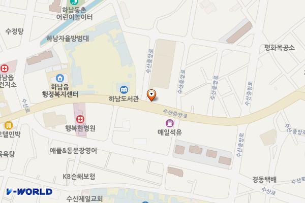 밀양 아이마트 수산점 위치 지도 — 경상남도 밀양시 하남읍 수산중앙로 71