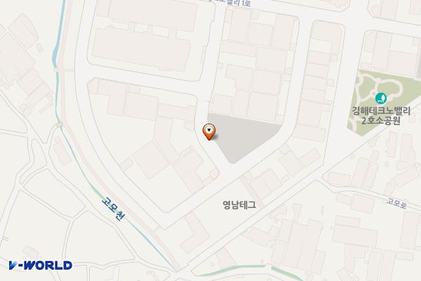 김해 테크노밸리 상평주차장 위치 지도 — 경상남도 김해시 진례면 담안리 1563-7