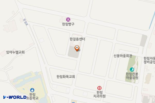 김해 한림신봉마을 공영주차장 위치 지도 — 경상남도 김해시 한림면 한림로458번길 20