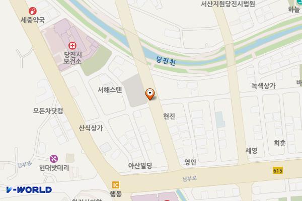 당진 남부공영주차장 위치 지도 — 충청남도 당진시 시장중앙길 41