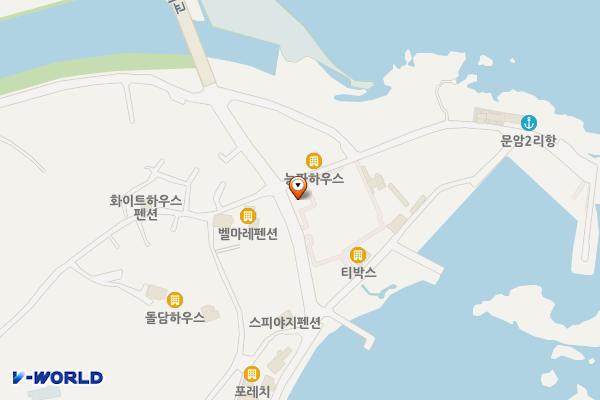 고성 문암2리해수욕장 위치 지도 — 강원특별자치도 고성군 죽왕면 괘진길 48