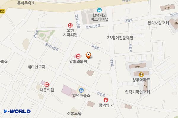 당진 합덕공영주차장 위치 지도 — 충청남도 당진시 합덕읍 합우로 165