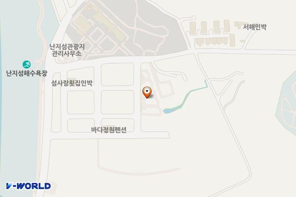 당진 난지도 관광지 주차장 위치 지도 — 충청남도 당진시 석문면 난지도리 694