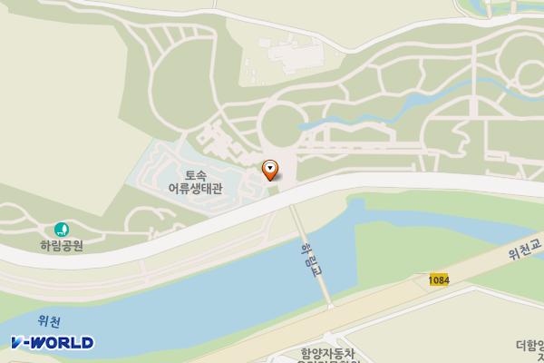 함양 하림공원 위치 지도 — 경상남도 함양군 함양읍 하림강변길 131
