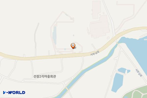 아산 학선필드하키 경기장 위치 지도 — 충청남도 아산시 선장면 서부남로 293