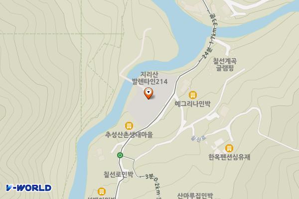 함양 추성주차장 위치 지도 — 경상남도 함양군 마천면 칠선로 226