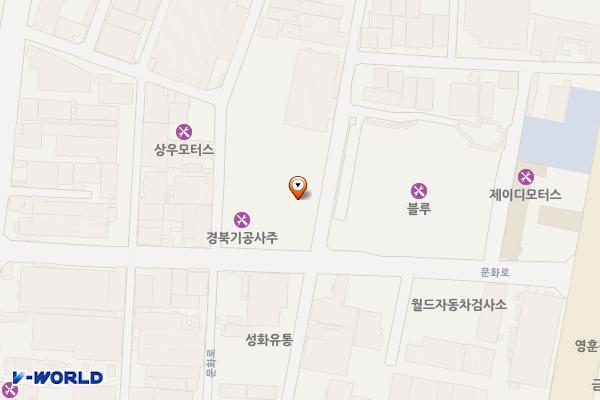 한국교통안전공단 이현자동차검사소 위치 지도 — 대구광역시 서구 문화로 27