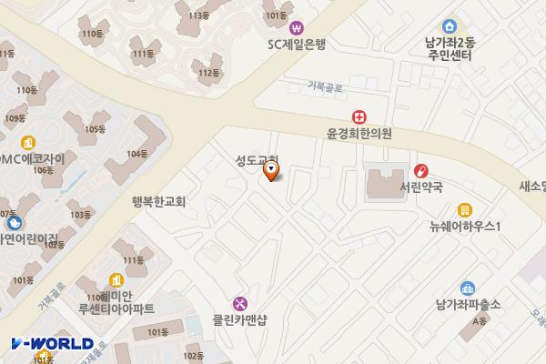 남가좌2동 제1공영 위치 지도 — 서울특별시 서대문구 가재울로14길 22