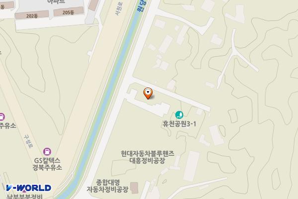 한국교통안전공단 영주자동차검사소 위치 지도 — 경상북도 영주시 구성로88번길 52