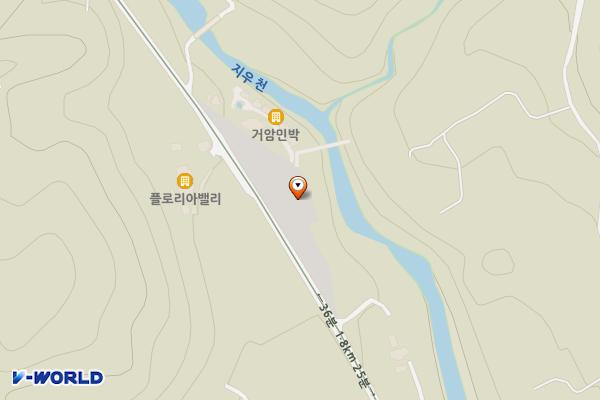 함양 심원정 주차장 위치 지도 — 경상남도 함양군 안의면 용추계곡로 316-1