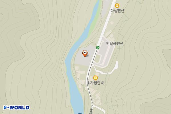 함양 백무동주차장 위치 지도 — 경상남도 함양군 마천면 백무동로 318