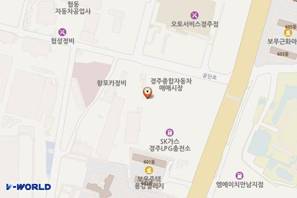 한국교통안전공단 경주자동차검사소 위치 지도 — 경상북도 경주시 산업로 4391