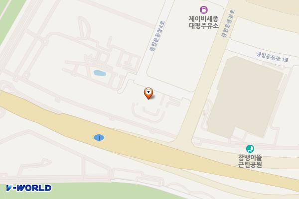 한국교통안전공단 세종자동차검사소 위치 지도 — 세종특별자치시 종합운동장로 11-5