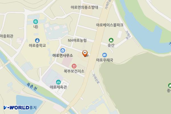 합천 야로면사무소 위치 지도 — 경상남도 합천군 야로면 가야산로 341