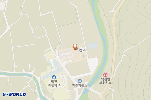 함양소방서 백전119지역대 위치 지도 — 경상남도 함양군 백전면 구산대안로 10-5