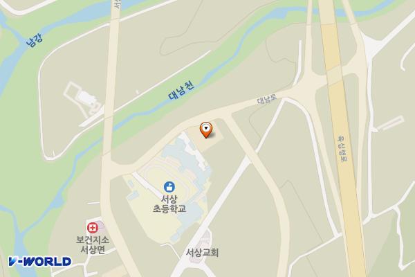 함양소방서 서상119지역대 위치 지도 — 경상남도 함양군 서상면 대남로 16