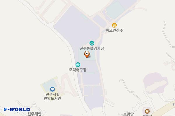 진주 모덕체육공원 위치 지도 — 경상남도 진주시 모덕로47번길 24