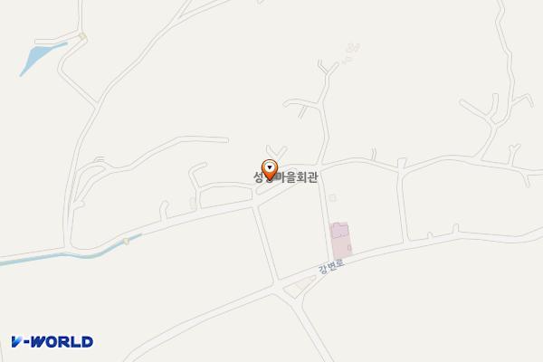 의령 성당보건진료소 위치 지도 — 경상남도 의령군 지정면 강변로 507-2