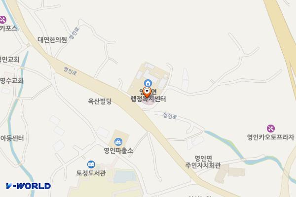 아산 영인면 행정복지센터 위치 지도 — 충청남도 아산시 영인면 영인로 78