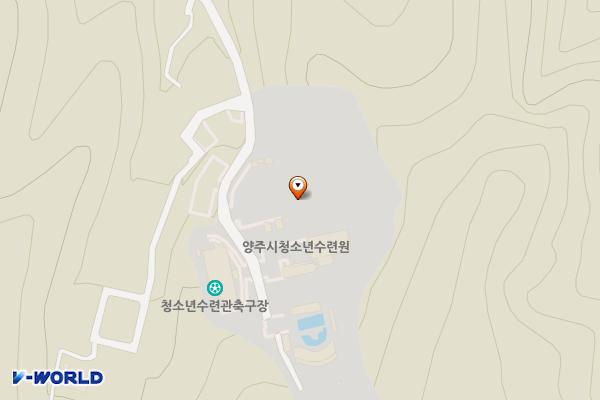 양주시 청소년수련원 위치 지도 — 경기도 양주시 평화로1475번길 623