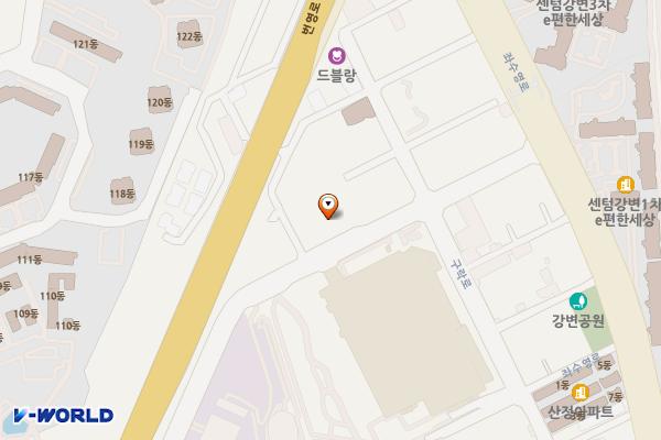 부산 F1963 제2주차장 위치 지도 — 부산광역시 수영구 구락로 147-6