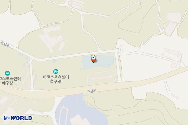 양주 에코스포츠센터 위치 지도 — 경기도 양주시 은현면 은남로 177