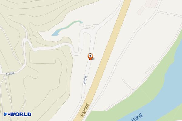 경남 밀양아리랑수목원 위치 지도 — 경상남도 밀양시 산외면 산외로 697-205