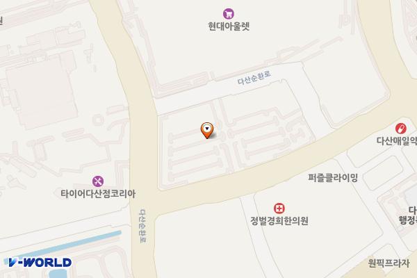 남양주 현대프리미엄아울렛 스페이스원 위치 지도 — 경기도 남양주시 다산순환로 50