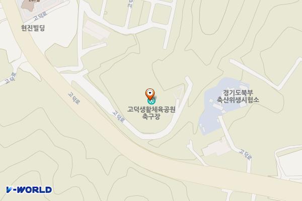 양주 고덕생활체육공원 위치 지도 — 경기도 양주시 고덕로 187-55