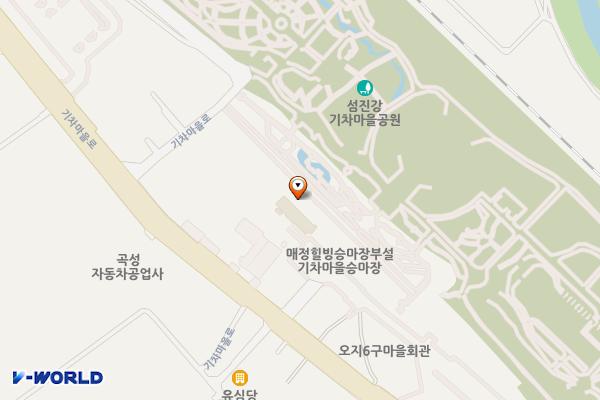 곡성 섬진강기차마을 제2주차장 위치 지도 — 전남광주통합특별시 곡성군 오곡면 기차마을로 232
