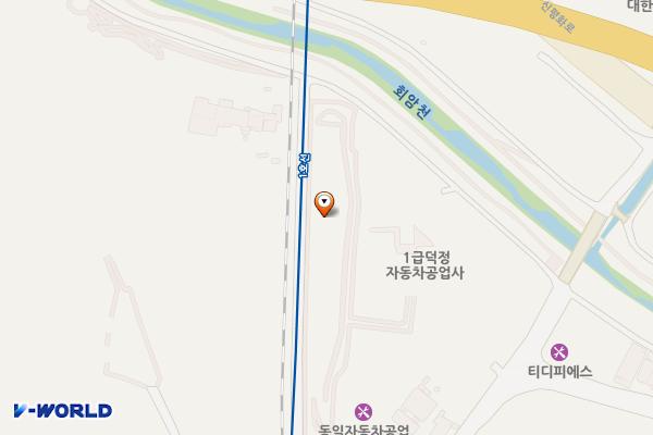 양주 화물자동차 공영주차장 위치 지도 — 경기도 양주시 화합로1325번길 123-46