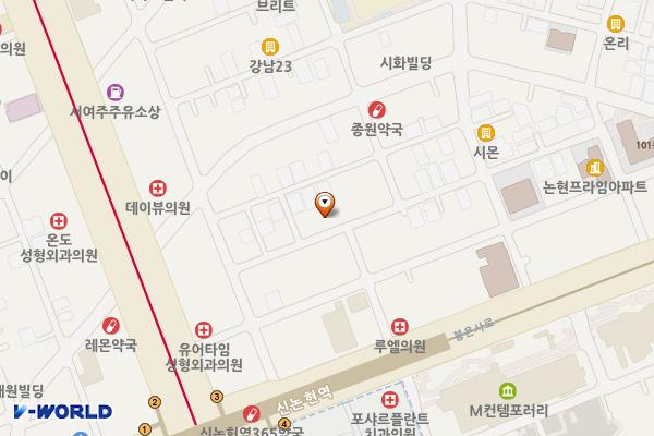 강남 타이거318 스케일타워 위치 지도 — 서울특별시 강남구 강남대로 350