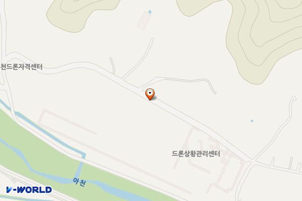한국교통안전공단 김천드론자격센터 위치 지도 — 경상북도 김천시 개령면 덕촌2길 110