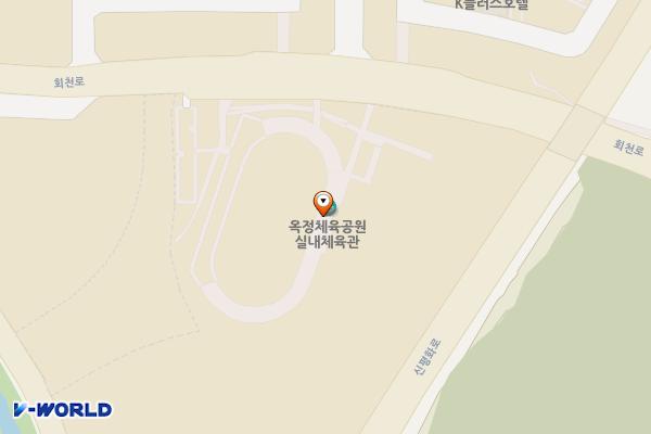 양주시 옥정생활체육공원 위치 지도 — 경기도 양주시 회천로 281