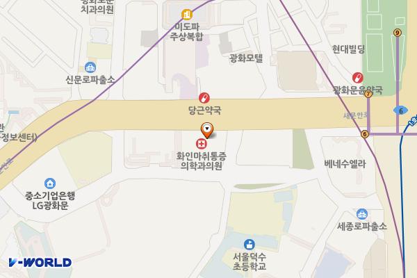 종로 에스타워 위치 지도 — 서울특별시 종로구 새문안로 82
