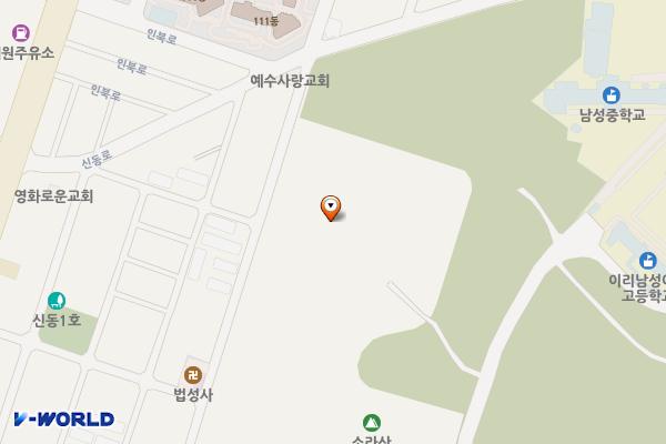 예술의전당 위치 지도 — 전북특별자치도 익산시 동서로 490
