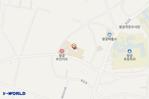 왕궁면행정복지센터 위치 지도 — 전북특별자치도 익산시 왕궁면 흥암1길 14